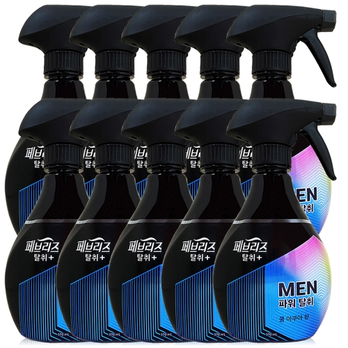 한국피앤지 페브리즈 포맨 쿨 아쿠아 향 370ml (10개)