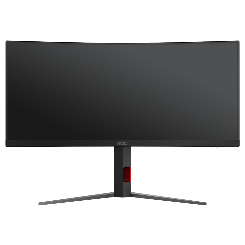알파스캔 AOC CU34G4H 게이밍 200 울트라와이드 WQHD 프리싱크 Ai HDR 높낮이 무결점_이미지