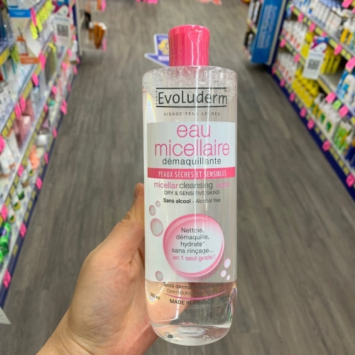 이볼루덤 클렌징 워터 민감성 500ml (1개)