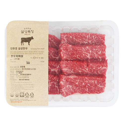 설성푸드 설성목장 한우 치마살 300g
