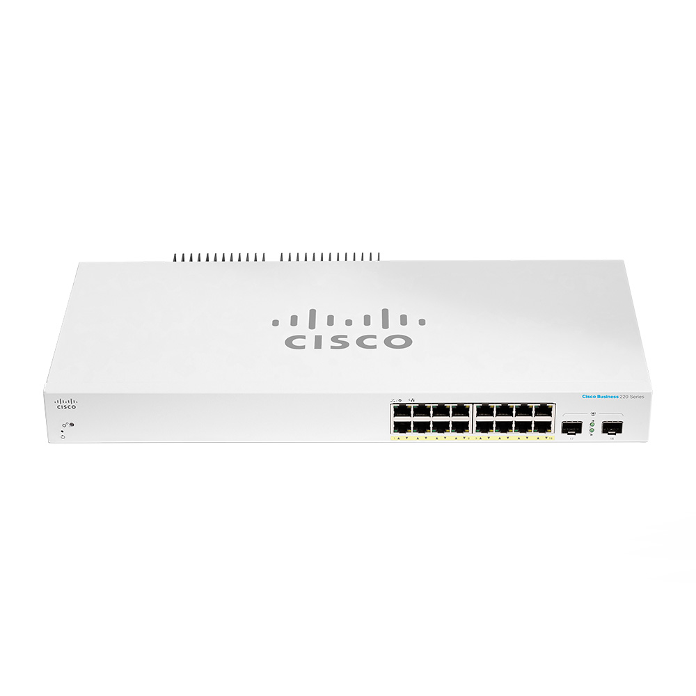 CISCO CBS220-16P-2G-EU 스위치허브_이미지