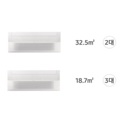 삼성전자 인피니트 라인 무풍 38평 5실(10+6+6+6평) 단배관 (기본설치비 포함)_이미지