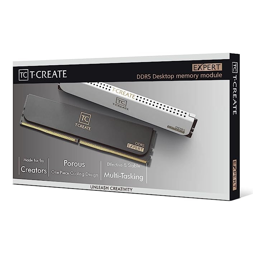 TeamGroup T-CREATE DDR5-6000 CL40 EXPERT ȭ��Ʈ ��Ű�� ����