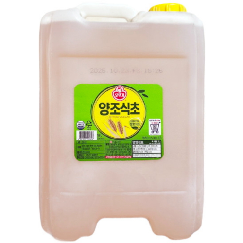 오뚜기 양조식초 18L (1개)
