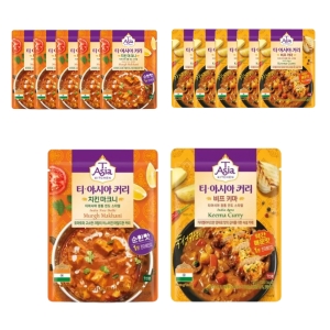 샘표식품 티아시아키친 치킨 마크니 커리6개 + 비프 키마 커리6개_이미지