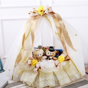 CO 웨딩바구니 골드 빼빼로 데이 수능 선물 8959774