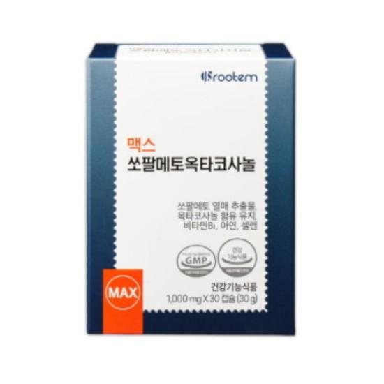 닥터루템 맥스 쏘팔메토 옥타코사놀 30캡슐 (1개)_이미지