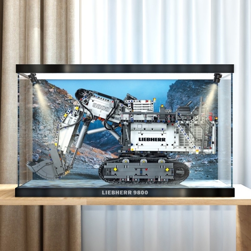 레고 테크닉 Liebherr R 9800 엑스케베이터 42100 아크릴 디스플레이 케이스 장식장 진열장_이미지