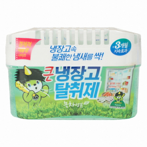 산도깨비 큰 냉장고 탈취제 녹차 420g (2개)_이미지