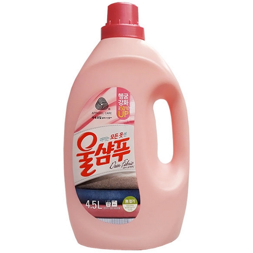 애경 울샴푸 디어 패브릭 4.5L (1개)