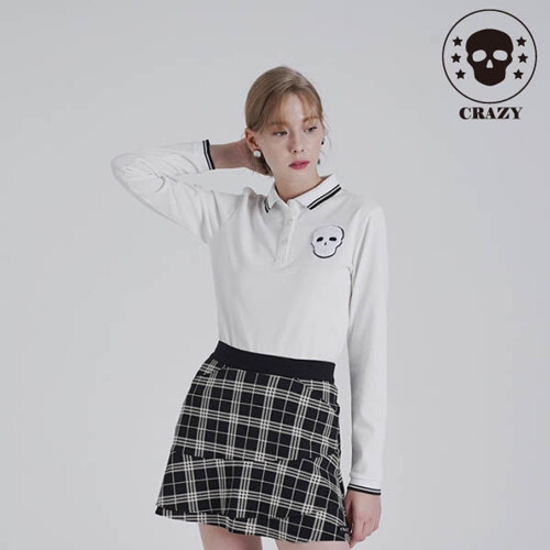  크레이지 어페럴 여성 골프 긴팔티셔츠 CZW-T2154