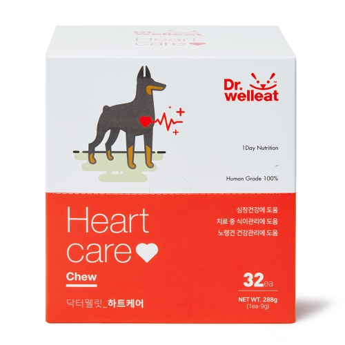 에이치디씨 곰곰연구소 닥터웰릿 하트 케어 288g (9g x 32p) (1개)_이미지