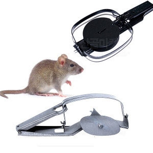 한국 쥐덫 / 강력 쥐덪 마우스 트랩 쥐잡기 쥐틀 덫_이미지