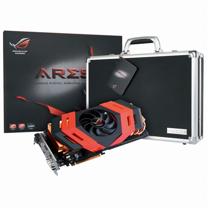 ASUS ROG �󵥿� HD 5870 X2 ARES D5 4GB STCOM