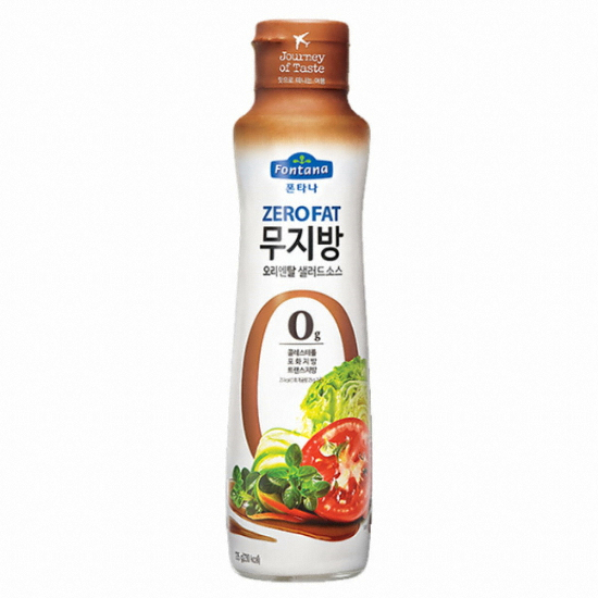 폰타나 무지방 오리엔탈 드레싱 235g (6개)_이미지