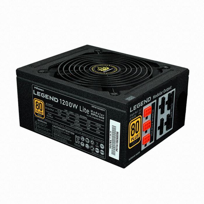 POWEREX LEGEND 1200W Lite 모듈러 80PLUS골드