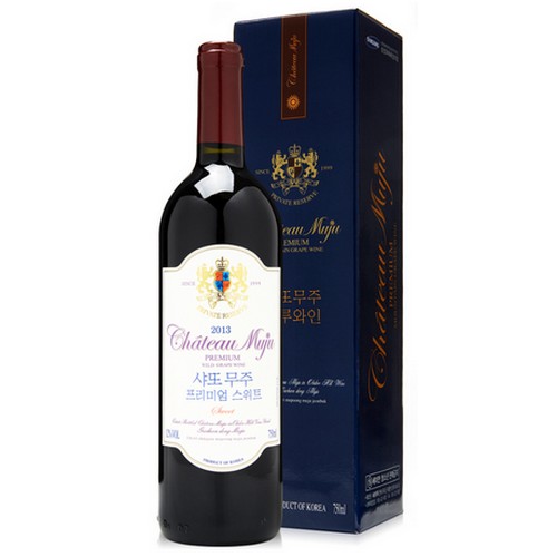 샤또무주 머루와인 프리미엄 스위트 750ml (택배배송)