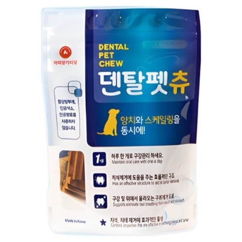 케이티앤에프 퍼피랑키티랑 덴탈펫츄 180g이미지입니다. 누르면 해당 게시물로 새창이동합니다.