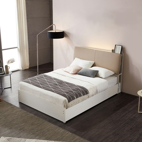 금성침대 듀엣 수납 LED침대 Q (듀얼유로탑7존독립)