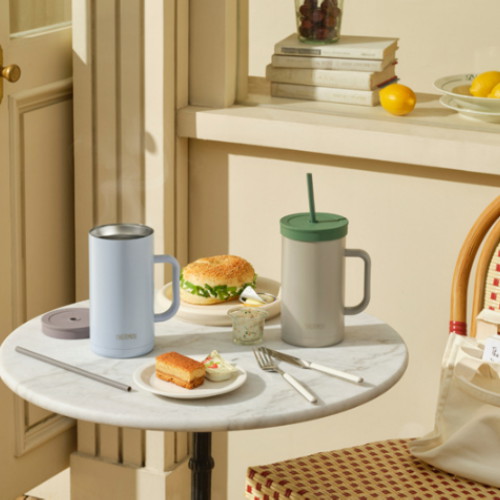 더 콤팩트 스트로 컵앤텀블러 1L