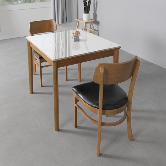 하임 유광 포세린 통세라믹 식탁 800