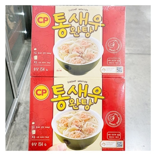 CP 통새우 완탕 154g 4 48개