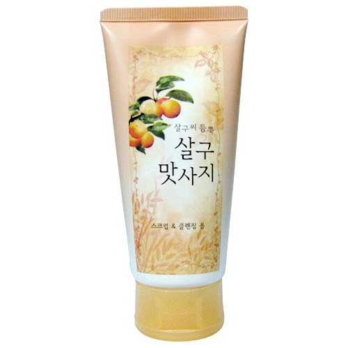 드봉 살구씨 듬뿍 살구 마사지 스크럽&클렌징 폼 120g (1개)_이미지