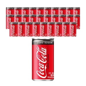 코카콜라음료 제로콜라 170ml 30개_이미지