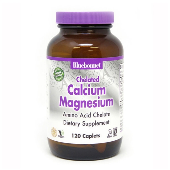 블루보넷 킬레이트 칼슘 마그네슘 120캡슐 (해외) (3개)_이미지