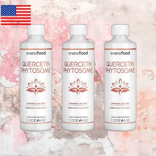 코드에이지 퀘르세틴 파이토솜 파인애플 귤 450ml (3개)