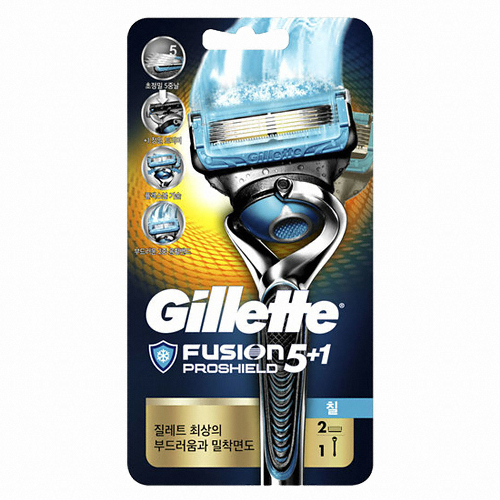 퓨전 프로쉴드 매뉴얼 칠 + 면도날