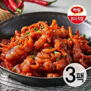 하림 IFF 한판 불닭발볶음 매콤한맛 300g (3개)_이미지