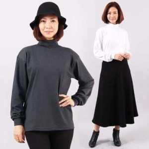  위쉬몰 셀럽하우스 빅사이즈 QZEI1784 PC 데일리긴목기본티 오버핏 3210H21 583093_n613_1_WD8AD46