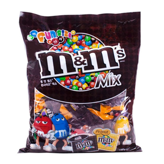 마즈 엠앤엠즈 펀사이즈 믹스 초콜릿 1587g (1개)_이미지