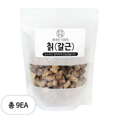 순수한집 국내산 칡 갈근 (400g,9개)_이미지