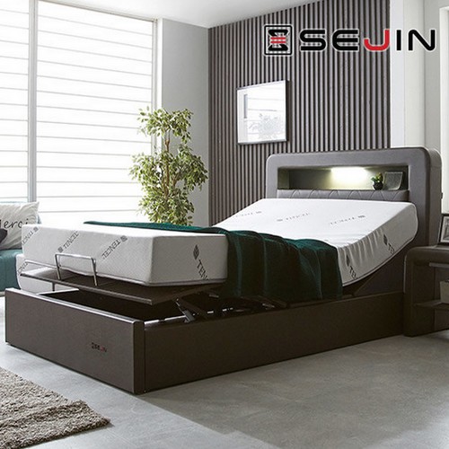 세진침대 벨리타 LED 모션베드 SS (200T천연라텍스)_이미지