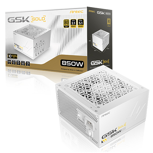 Antec GSK 850W V2 화이트 80PLUS골드 풀모듈러 ATX3.1이미지입니다. 누르면 해당 게시물로 새창이동합니다.
