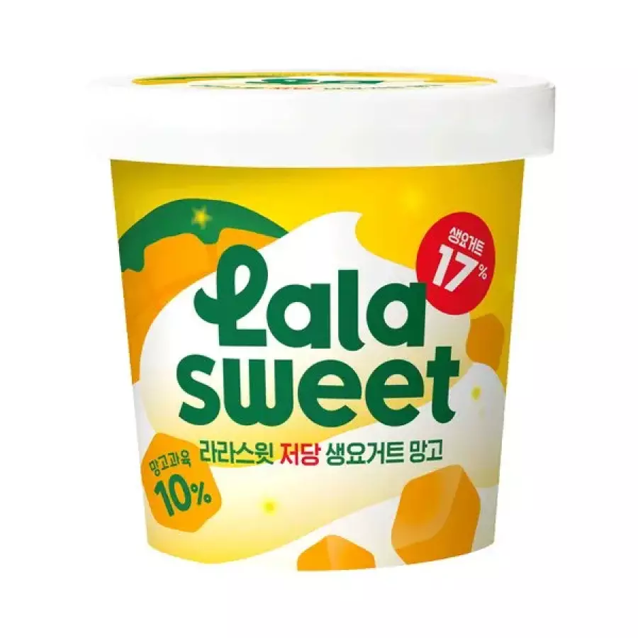 라라스윗 망고 요거트 파인트 474ml (1개)_이미지