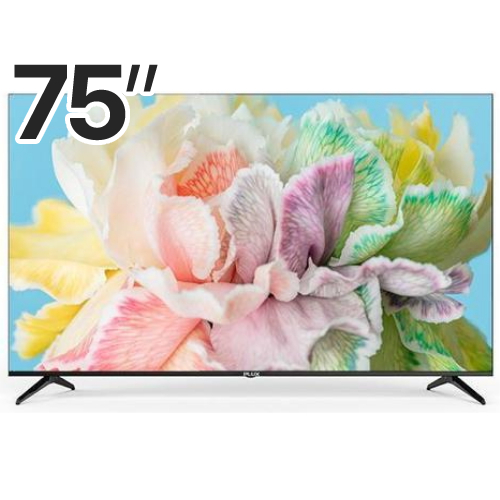 롯데하이마트 플럭스 PLX-TV75QLBK (스탠드)_이미지