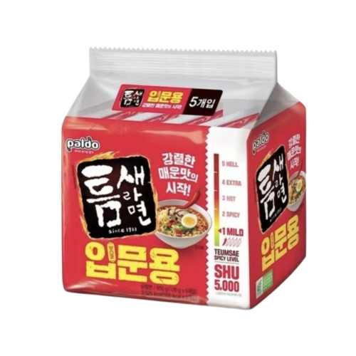 팔도 틈새라면 입문용 120g (4개)_이미지