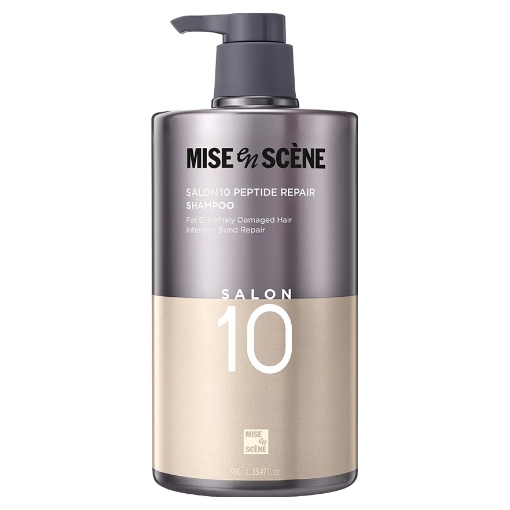 미쟝센 살롱10 펩타이드 리페어 샴푸 990ml