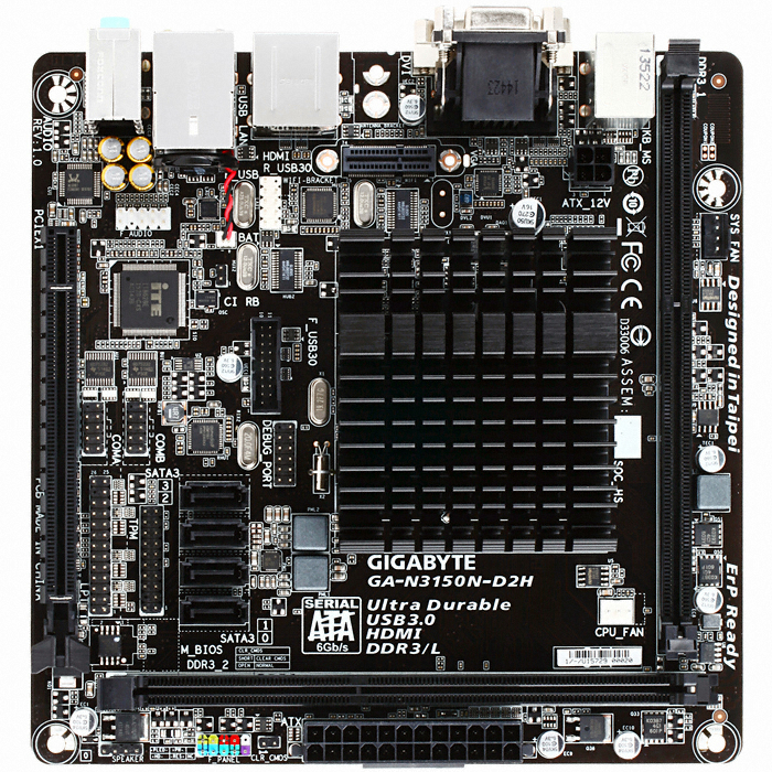 GIGABYTE GA-N3150N-D2H �Ǿ���Ʈ
