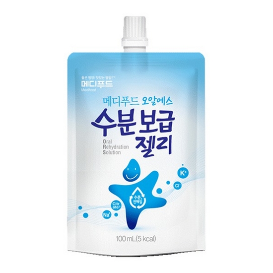 한국메디칼푸드 메디푸드 오알에스 수분보급젤리 100ml (40개)_이미지
