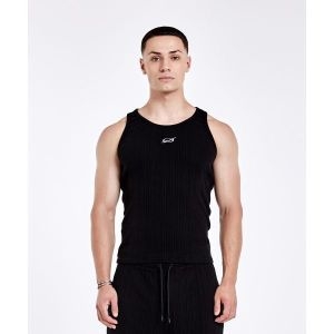 51퍼센트 51PERCENT Irregular Logo embroidery Logo Sleeveless White_이미지