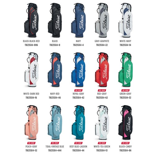 타이틀리스트 플레이어스 4 스탠드백 TB23SX4A (병행)_이미지