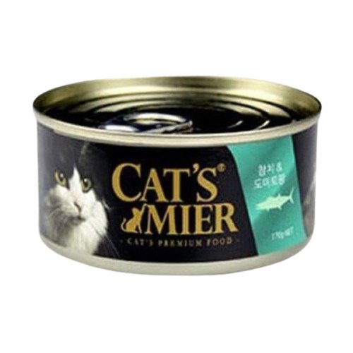 대주바이오 캣츠미어 참치&도미토핑 170g (24개)