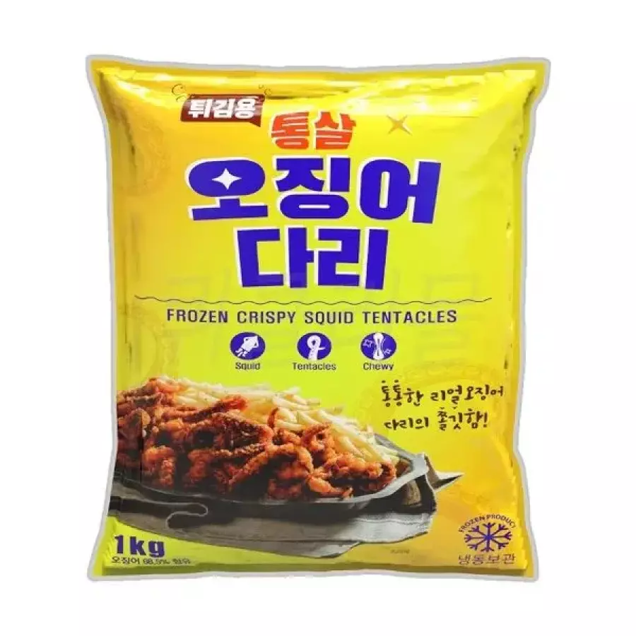 펀쿡 튀김용 통살 오징어다리 1kg이미지입니다. 누르면 해당 게시물로 새창이동합니다.