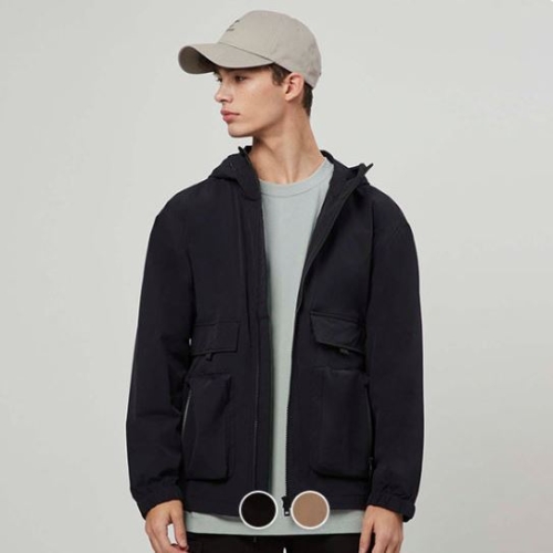 지오다노 남성바람막이 포켓 윈드브레이커 봄점퍼 072012_이미지