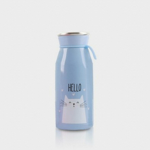 보온보냉 라떼 텀블러 캐릭터블루 450ml