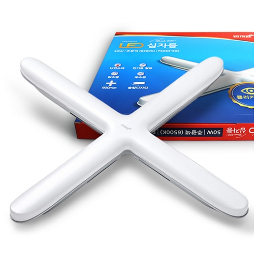 샤크 르네아르 LED 십자등 주광색 50W